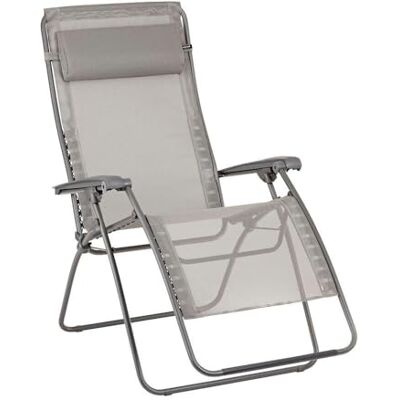 Lafuma MOBILIER Fauteuil Relax Transat Jardin Chaise Longue Zéro Gravité XL Rsxa Clip XL Batyline® Iso Gris Terre Fabriqué en France LFM2057_8556 Garantie 5 Ans L.96xl.72xH.123cm - Publicité Lafuma MOBILIER Fauteuil Relax Transat Jardin Chaise Longue Zéro Gravité XL Rsxa Clip XL Batyline® Iso Gris Terre Fabriqué en France LFM2057_8556 Garantie 5 Ans L.96xl.72xH.123cm - Publicité