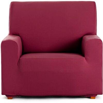 Eysa Housse de Fauteuil bi-élastique Couleur Bordeaux Design Harlem - Publicité Eysa Housse de Fauteuil bi-élastique Couleur Bordeaux Design Harlem - Publicité
