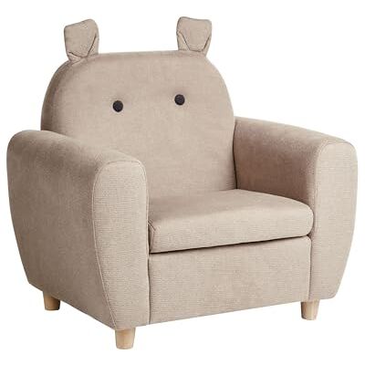 Beliani Fauteuil pour Enfants en Tissu avec Accoudoirs et Oreilles Taupe Maribo - Publicité Beliani Fauteuil pour Enfants en Tissu avec Accoudoirs et Oreilles Taupe Maribo - Publicité