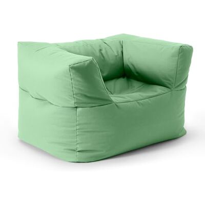 Lumaland Pouf Lounge Fauteuil modulable Simple Extensible et léger Lavable et imperméable pour intérieur et extérieur (96 x 72 x 70 cm, Vert Pastel) - Publicité Lumaland Pouf Lounge Fauteuil modulable Simple Extensible et léger Lavable et imperméable pour intérieur et extérieur (96 x 72 x 70 cm, Vert Pastel) - Publicité