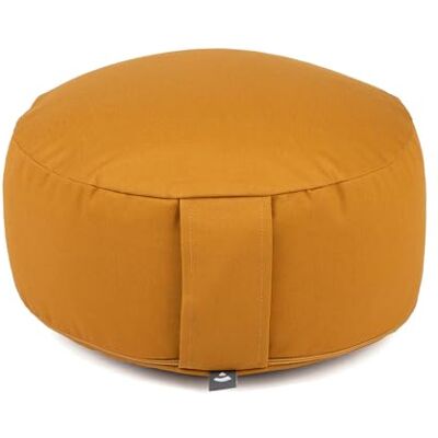 Bodhi Coussin de méditation Rondo ECO Coussin de yoga avec garnissage en épeautre bio Housse 100 % coton Housse lavable avec dragonne pratique Hauteur 20 cm (jaune miel) - Publicité Bodhi Coussin de méditation Rondo ECO Coussin de yoga avec garnissage en épeautre bio Housse 100 % coton Housse lavable avec dragonne pratique Hauteur 20 cm (jaune miel) - Publicité