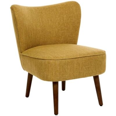 ATMOSPHERA CREATEUR D'INTERIEUR Atmosphera Fauteuil aera en Tissu Jaune Ocre l69xl57xh72,5 cm - Publicité ATMOSPHERA CREATEUR D'INTERIEUR Atmosphera Fauteuil aera en Tissu Jaune Ocre l69xl57xh72,5 cm - Publicité
