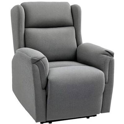HOMCOM Fauteuil de relaxation, Fauteuil TV avec fonction de couchage, Fauteuil TV avec ressorts ensachés, rembourré Fauteuil de relaxation, peut supporter jusqu'à 150 kg pour le salon, la chambre à - Publicité HOMCOM Fauteuil de relaxation, Fauteuil TV avec fonction de couchage, Fauteuil TV avec ressorts ensachés, rembourré Fauteuil de relaxation, peut supporter jusqu'à 150 kg pour le salon, la chambre à - Publicité