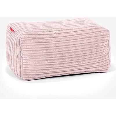Lounge Pug Petit Pouf Repose Pied en Velours Côtelé, Repose-Pieds Ottoman, Siège Supplémentaire pour Salon, Entrée, Bureau, Rose Clair - Publicité Lounge Pug Petit Pouf Repose Pied en Velours Côtelé, Repose-Pieds Ottoman, Siège Supplémentaire pour Salon, Entrée, Bureau, Rose Clair - Publicité