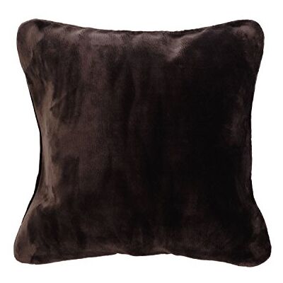 Gözze Housse de Coussin Premium Cashmere-Feeling, Lot de 2, 500 g/m², 50 x 50 cm Chocolat - Publicité Gözze Housse de Coussin Premium Cashmere-Feeling, Lot de 2, 500 g/m², 50 x 50 cm Chocolat - Publicité