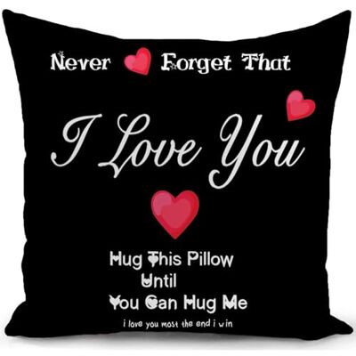 HUASHUZI Saint Valentin I Love You Housse de Coussin 40x40 cm Femme Cadeau Copine Garçon Accessoires canape Coussin decoratif Salon scandinave Housse Coussin pour canapé Chambre - Publicité HUASHUZI Saint Valentin I Love You Housse de Coussin 40x40 cm Femme Cadeau Copine Garçon Accessoires canape Coussin decoratif Salon scandinave Housse Coussin pour canapé Chambre - Publicité