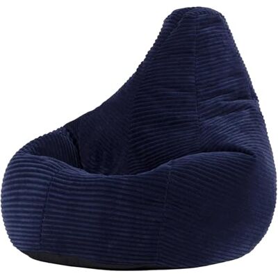 Icon Dalton Pouf Enfant, Velours Côtelé, Pouf Poire avec Remplissage, Chaise Enfant, Fauteuil Chambre, Meuble Chambre, Meuble Salon, Bleu Marine - Publicité Icon Dalton Pouf Enfant, Velours Côtelé, Pouf Poire avec Remplissage, Chaise Enfant, Fauteuil Chambre, Meuble Chambre, Meuble Salon, Bleu Marine - Publicité