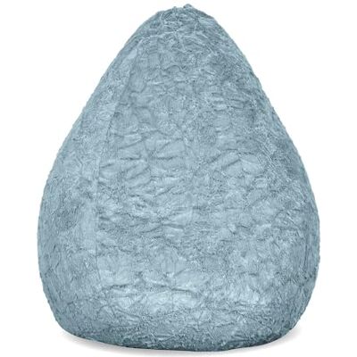 Lumaland Fluffy Pouf pour chambre d'enfant 60 x 45 cm Housse lavable en peluche tissée Coussin de sol Moelleux et doux Convient pour filles et garçons Volume 120 l Bleu pastel - Publicité Lumaland Fluffy Pouf pour chambre d'enfant 60 x 45 cm Housse lavable en peluche tissée Coussin de sol Moelleux et doux Convient pour filles et garçons Volume 120 l Bleu pastel - Publicité