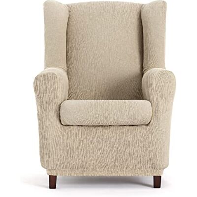 Eysa Housse de Fauteuil élastique Llion Oreiller 1 Place Couleur 00/ Écru - Publicité Eysa Housse de Fauteuil élastique Llion Oreiller 1 Place Couleur 00/ Écru - Publicité
