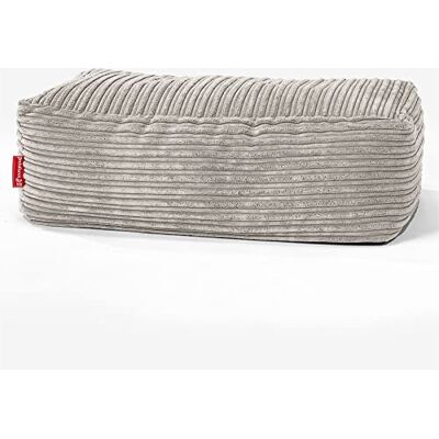 Lounge Pug Grand Pouf Repose-Pieds en Velours Côtelé, Repose-Pieds Confortable, Fonctionnel, Tabouret Rembourré, Vison - Publicité Lounge Pug Grand Pouf Repose-Pieds en Velours Côtelé, Repose-Pieds Confortable, Fonctionnel, Tabouret Rembourré, Vison - Publicité