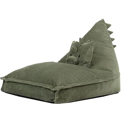 Icon Dex Dinosaure Pouf Enfant, Fauteuil Velours Côtelé, Pouf Poire avec Remplissage, Chaise Enfant, Fauteuil Chambre, Meuble Chambre, Meuble Salon, Vert - Publicité Icon Dex Dinosaure Pouf Enfant, Fauteuil Velours Côtelé, Pouf Poire avec Remplissage, Chaise Enfant, Fauteuil Chambre, Meuble Chambre, Meuble Salon, Vert - Publicité