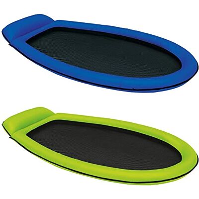 Intex Mesh Mat – Hamac gonflable – 178 x 94 cm – Vert (bleu + vert) - Publicité Intex Mesh Mat – Hamac gonflable – 178 x 94 cm – Vert (bleu + vert) - Publicité
