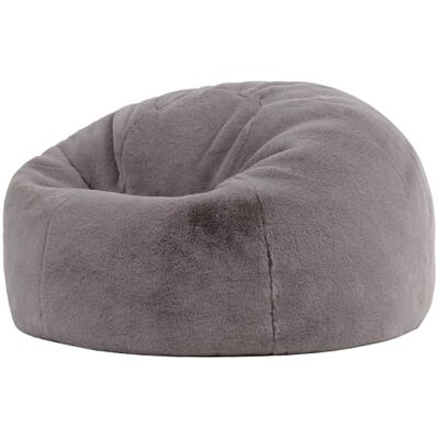 Icon Kingston Pouf, Fausse Fourrure, Pouf Poire avec Remplissage, Fauteuil Salon Confortable, Fauteuil Chambre, Meuble Salon, Decoration Chambre, Gris Clair - Publicité Icon Kingston Pouf, Fausse Fourrure, Pouf Poire avec Remplissage, Fauteuil Salon Confortable, Fauteuil Chambre, Meuble Salon, Decoration Chambre, Gris Clair - Publicité