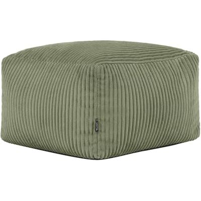 Icon Amara Tabouret Velours Côtelé, Pouf Repose Pieds avec Remplissage, Tabouret Pouf, Meuble Salon, Decoration Chambre, Vert Sauge - Publicité Icon Amara Tabouret Velours Côtelé, Pouf Repose Pieds avec Remplissage, Tabouret Pouf, Meuble Salon, Decoration Chambre, Vert Sauge - Publicité