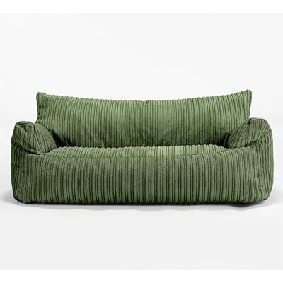 Lounge Pug Canapé Pouf Josephine pour Enfant en Velours Côtelé Canapé Confortable pour Filles et Garçons Vert Forêt - Publicité Lounge Pug Canapé Pouf Josephine pour Enfant en Velours Côtelé Canapé Confortable pour Filles et Garçons Vert Forêt - Publicité