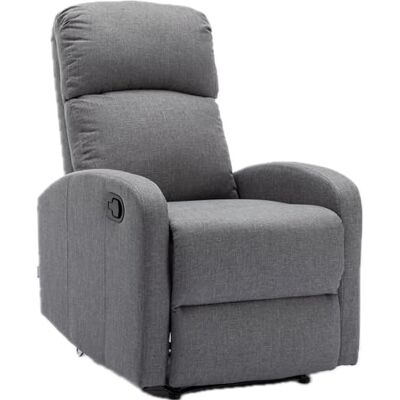Astan Hogar Fauteuil Relax avec Inclinaison Manuelle, tapissé en Tissu, modèle Premium Plus AH-AR30610GR - Publicité Astan Hogar Fauteuil Relax avec Inclinaison Manuelle, tapissé en Tissu, modèle Premium Plus AH-AR30610GR - Publicité