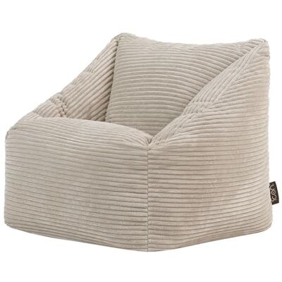 Icon Natalia Pouf Enfant, Velours Côtelé, pour Poire avec Remplissage, Chaise Enfant, Fauteuil Chambre, Meuble Chambre, Meuble Salon, Beige - Publicité Icon Natalia Pouf Enfant, Velours Côtelé, pour Poire avec Remplissage, Chaise Enfant, Fauteuil Chambre, Meuble Chambre, Meuble Salon, Beige - Publicité