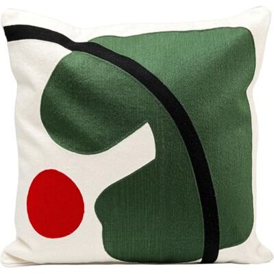 Kare Design Coussin Art Line Vert - Publicité Kare Design Coussin Art Line Vert - Publicité