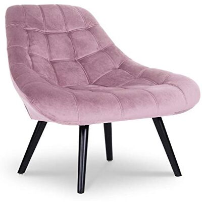 Menzzo 89271pinkvelvet Fauteuil Tissu Danios Velours Rose Taille Unique - Publicité Menzzo 89271pinkvelvet Fauteuil Tissu Danios Velours Rose Taille Unique - Publicité