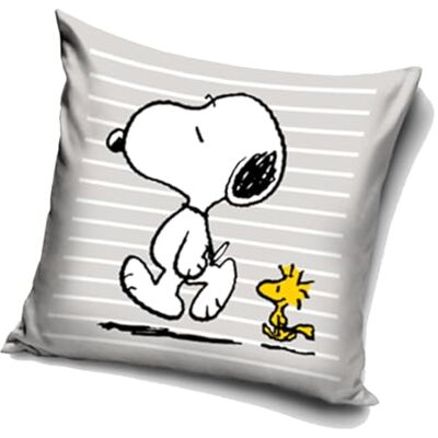 Carbotex SNOOPY Coussin pré-rempli avec Housse, Coussin à Fermeture éclair pour Chambres, Enfants, Enfants - Publicité Carbotex SNOOPY Coussin pré-rempli avec Housse, Coussin à Fermeture éclair pour Chambres, Enfants, Enfants - Publicité