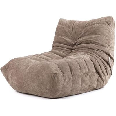 Icon Enzo Chaise de Sol, Tissu Chenille, Gros Pouf avec Remplissage, Fauteuil Pouf, Fauteuil Salon Confortable, Chaise Chambre, Meuble Salon, Beige - Publicité Icon Enzo Chaise de Sol, Tissu Chenille, Gros Pouf avec Remplissage, Fauteuil Pouf, Fauteuil Salon Confortable, Chaise Chambre, Meuble Salon, Beige - Publicité