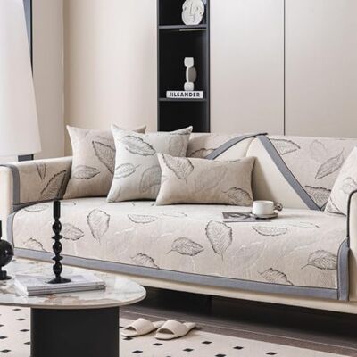 ZCXRYFL Couverture De Canapé Aimanté Housses Coussin De Canapé D'Angle AntidéRapant 1 2 3 4 Places Revetement Protecteur De Canapé En Chenille Avec Accoudoirs Pour Cuir/Bois/Tissu(Pillowcase:30X50cm,Khaki) - Publicité ZCXRYFL Couverture De Canapé Aimanté Housses Coussin De Canapé D'Angle AntidéRapant 1 2 3 4 Places Revetement Protecteur De Canapé En Chenille Avec Accoudoirs Pour Cuir/Bois/Tissu(Pillowcase:30X50cm,Khaki) - Publicité
