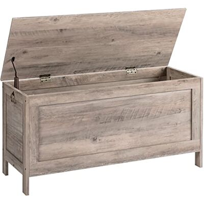 HOOBRO Banc de Rangement, Coffre de Rangement avec Charnières de Sécurité, Banquette, 100 cm, Rangement pour Jouet Enfant, Solide, Stable, Coffre à Jouets, Montage Facile, Grège EBG100CW01 - Publicité HOOBRO Banc de Rangement, Coffre de Rangement avec Charnières de Sécurité, Banquette, 100 cm, Rangement pour Jouet Enfant, Solide, Stable, Coffre à Jouets, Montage Facile, Grège EBG100CW01 - Publicité