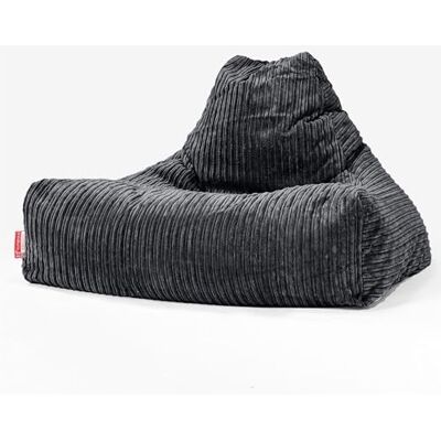 Lounge Pug Pouf Poire Fauteuil Relax en Velours Côtelé Assise Large, Dossier Montant, Gros Pouf Confortable Adulte, Ado Noir - Publicité Lounge Pug Pouf Poire Fauteuil Relax en Velours Côtelé Assise Large, Dossier Montant, Gros Pouf Confortable Adulte, Ado Noir - Publicité