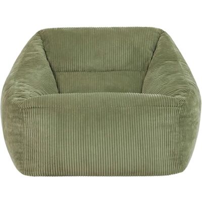 Icon Natalia Fauteuil Pouf Velours Côtelé, Gros Pouf avec Remplissage, Fauteuil Salon Confortable, 1 Place, Chaise Chambre, Meuble Salon, Vert Sauge - Publicité Icon Natalia Fauteuil Pouf Velours Côtelé, Gros Pouf avec Remplissage, Fauteuil Salon Confortable, 1 Place, Chaise Chambre, Meuble Salon, Vert Sauge - Publicité