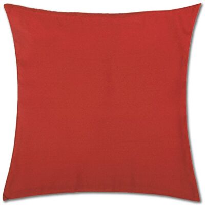 Bestlivings Housse de coussin Rouge (45x45 cm) avec fermeture éclair dissimulée plusieurs tailles et couleurs - Publicité Bestlivings Housse de coussin Rouge (45x45 cm) avec fermeture éclair dissimulée plusieurs tailles et couleurs - Publicité