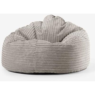 Lounge Pug Fauteuil Poire Archi 'Petit Mammouth' en Velours Côtelé Gros Pouf Poire Adulte, Ado Vison - Publicité Lounge Pug Fauteuil Poire Archi 'Petit Mammouth' en Velours Côtelé Gros Pouf Poire Adulte, Ado Vison - Publicité