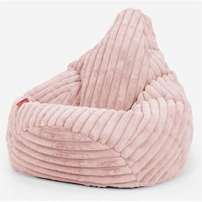 Lounge Pug Pouf Poire Gamer en Velours Côtelé Ultra Pelucheux Facilement Transportable, Assise Confortable, Pouf Salon, Adulte, Chambre Ado Rose Pastel - Publicité Lounge Pug Pouf Poire Gamer en Velours Côtelé Ultra Pelucheux Facilement Transportable, Assise Confortable, Pouf Salon, Adulte, Chambre Ado Rose Pastel - Publicité
