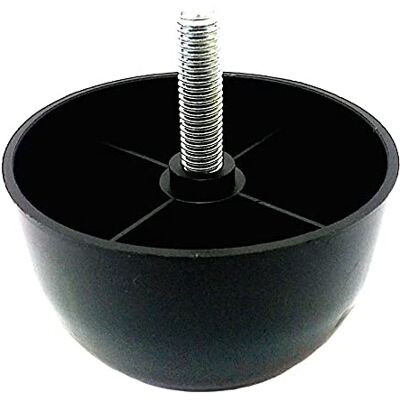Mancini e Mancini srl Pied en plastique réglable pour canapé avec vis M10 noir de 5 cm - Publicité Mancini e Mancini srl Pied en plastique réglable pour canapé avec vis M10 noir de 5 cm - Publicité