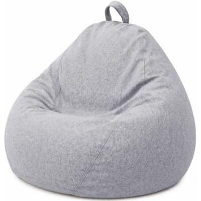 Pouf 80x70cm Gris - Siège de Soutien - Publicité Pouf 80x70cm Gris - Siège de Soutien - Publicité