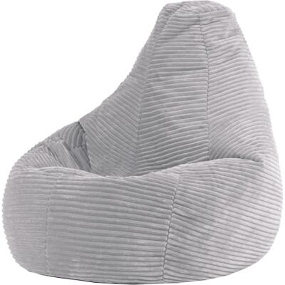 Icon Dalton Pouf Enfant, Velours Côtelé, pour Poire avec Remplissage, Chaise Enfant, Fauteuil Chambre, Meuble Chambre, Meuble Salon, Gris - Publicité Icon Dalton Pouf Enfant, Velours Côtelé, pour Poire avec Remplissage, Chaise Enfant, Fauteuil Chambre, Meuble Chambre, Meuble Salon, Gris - Publicité