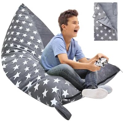 BYZESTY Pouf Poire Enfant, Jouet de Rangement et Fauteuil pour Salon et Chambre, Polyvalent, Jouet pour Enfants et Adultes - Publicité BYZESTY Pouf Poire Enfant, Jouet de Rangement et Fauteuil pour Salon et Chambre, Polyvalent, Jouet pour Enfants et Adultes - Publicité