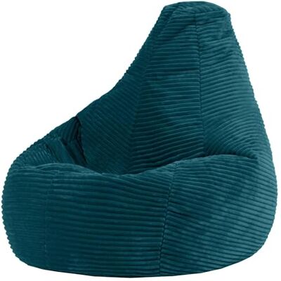 Icon Dalton Pouf Enfant, Velours Côtelé, pour Poire avec Remplissage, Chaise Enfant, Fauteuil Chambre, Meuble Chambre, Meuble Salon, Bleu Canard - Publicité Icon Dalton Pouf Enfant, Velours Côtelé, pour Poire avec Remplissage, Chaise Enfant, Fauteuil Chambre, Meuble Chambre, Meuble Salon, Bleu Canard - Publicité