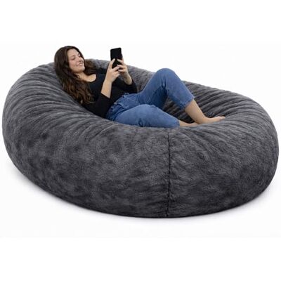 Bananair Modèle 160 cm - Grand canapé en fausse fourrure - Publicité Bananair Modèle 160 cm - Grand canapé en fausse fourrure - Publicité