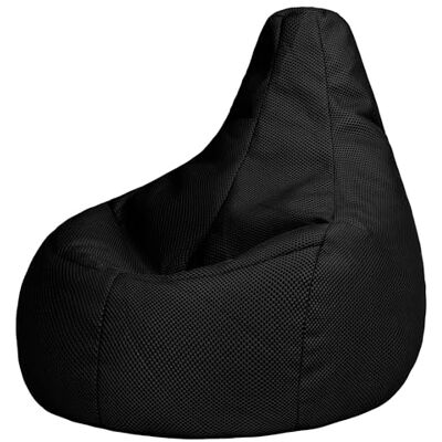 Icon Performance Mesh Pouf XXL Gaming, Pouf Poire avec Remplissage, Fauteuil Gaming, Fauteuil Chambre, Decoration Chambre, Salon, Noir - Publicité Icon Performance Mesh Pouf XXL Gaming, Pouf Poire avec Remplissage, Fauteuil Gaming, Fauteuil Chambre, Decoration Chambre, Salon, Noir - Publicité