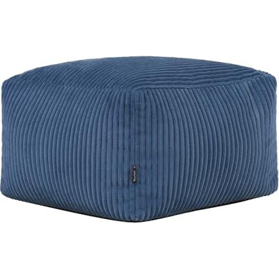 Icon Amara Tabouret Velours Côtelé, Pouf Repose Pieds avec Remplissage, Tabouret Pouf, Meuble Salon, Decoration Chambre, Bleu Jeans - Publicité Icon Amara Tabouret Velours Côtelé, Pouf Repose Pieds avec Remplissage, Tabouret Pouf, Meuble Salon, Decoration Chambre, Bleu Jeans - Publicité