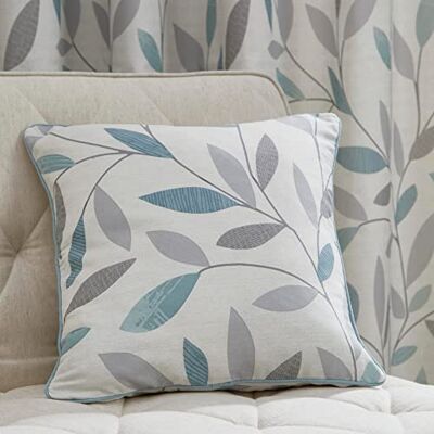Fusion Housse de Coussin en Bois de hêtre 100% Coton 43 x 43 cm Bleu Canard - Publicité Fusion Housse de Coussin en Bois de hêtre 100% Coton 43 x 43 cm Bleu Canard - Publicité