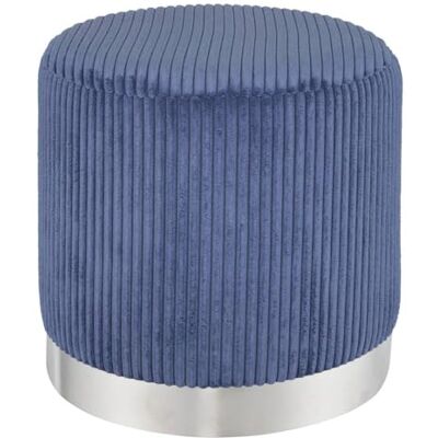 ATMOSPHERA CREATEUR D'INTERIEUR Atmosphera Pouf sylia Bleu Encre - Publicité ATMOSPHERA CREATEUR D'INTERIEUR Atmosphera Pouf sylia Bleu Encre - Publicité