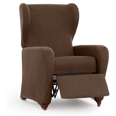 Eysa F515467 Elastique relax housse de fauteuil Polyester/Coton/Elastomère Marron 60X90cm - Publicité Eysa F515467 Elastique relax housse de fauteuil Polyester/Coton/Elastomère Marron 60X90cm - Publicité