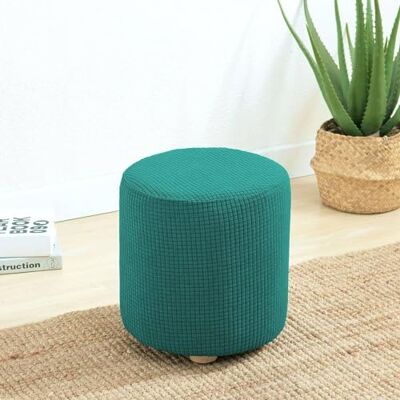 uyeoco Housse de Pouf Ottomane Rond 40x40/45x45 Extensible, Housses de Repose-Pieds en Jacquard Doux pour protéger Le Repose-Pieds, Housse de Pouf avec Fond élastique (Color : G, Size : 30x30cm) - Publicité uyeoco Housse de Pouf Ottomane Rond 40x40/45x45 Extensible, Housses de Repose-Pieds en Jacquard Doux pour protéger Le Repose-Pieds, Housse de Pouf avec Fond élastique (Color : G, Size : 30x30cm) - Publicité