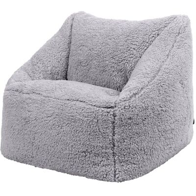Icon Natalia Teddy Pouf Enfant, Tissu Bouclé, pour Poire avec Remplissage, Chaise Enfant, Fauteuil Chambre, Meuble Chambre, Meuble Salon, Gris - Publicité Icon Natalia Teddy Pouf Enfant, Tissu Bouclé, pour Poire avec Remplissage, Chaise Enfant, Fauteuil Chambre, Meuble Chambre, Meuble Salon, Gris - Publicité