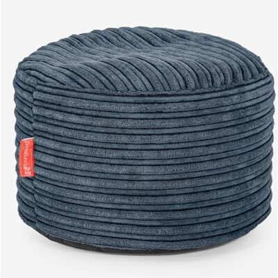 Lounge Pug Petit Pouf Repose Pied Rond en Velours, Ottoman Rond, Pouf Coussin Pieds, Confortable et Pratique, Bleu Marine - Publicité Lounge Pug Petit Pouf Repose Pied Rond en Velours, Ottoman Rond, Pouf Coussin Pieds, Confortable et Pratique, Bleu Marine - Publicité