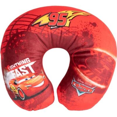TATAWAY Coussin de Voyage Cervical Enfant, Graphismes Disney Cars, Lavable Main, Rouge, 1 Unità, Polyester - Publicité TATAWAY Coussin de Voyage Cervical Enfant, Graphismes Disney Cars, Lavable Main, Rouge, 1 Unità, Polyester - Publicité