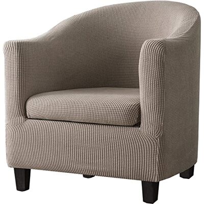 Highdi 2 Pièces Housse de Fauteuil Cabriolet Chesterfield, Jacquard Extensible Couverture de Fauteuil Housse de Canapé Antidérapant Revêtement de Chaise Protecteur de Fauteuil (Kaki) - Publicité Highdi 2 Pièces Housse de Fauteuil Cabriolet Chesterfield, Jacquard Extensible Couverture de Fauteuil Housse de Canapé Antidérapant Revêtement de Chaise Protecteur de Fauteuil (Kaki) - Publicité