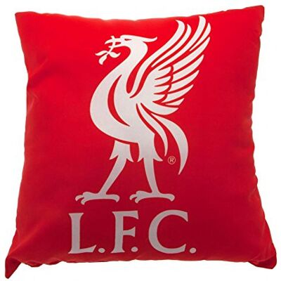 Liverpool F.C. Liverpool FC Coussin (Taille Unique) (Rouge) - Publicité Liverpool F.C. Liverpool FC Coussin (Taille Unique) (Rouge) - Publicité