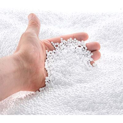 SMOOTHY Perles de polystyrène expansé (EPS), Remplissage de Sacs de fèves de première qualité ; Perles de polystyrène. (1 litres) - Publicité SMOOTHY Perles de polystyrène expansé (EPS), Remplissage de Sacs de fèves de première qualité ; Perles de polystyrène. (1 litres) - Publicité